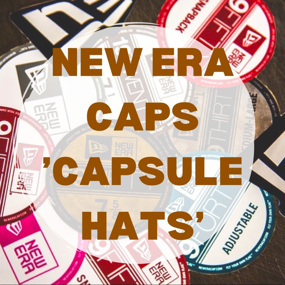 NEW ERA CAPSULE CAPS!!!